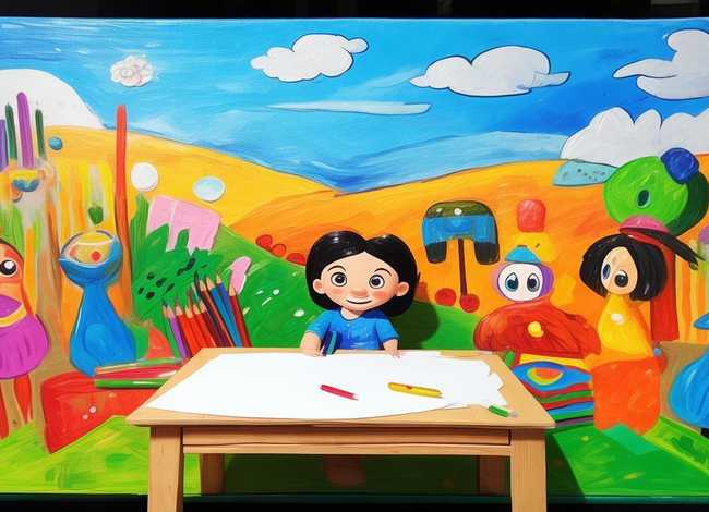 儿童画故事的视频 故事绘画视频