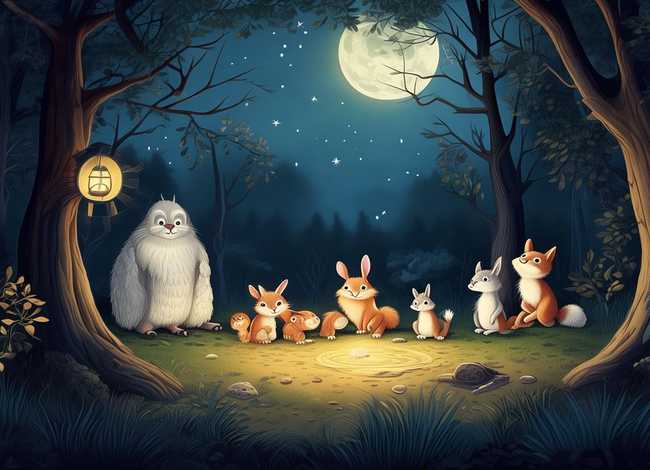 夜晚的绘本故事 - 夜晚的故事中班绘本故事