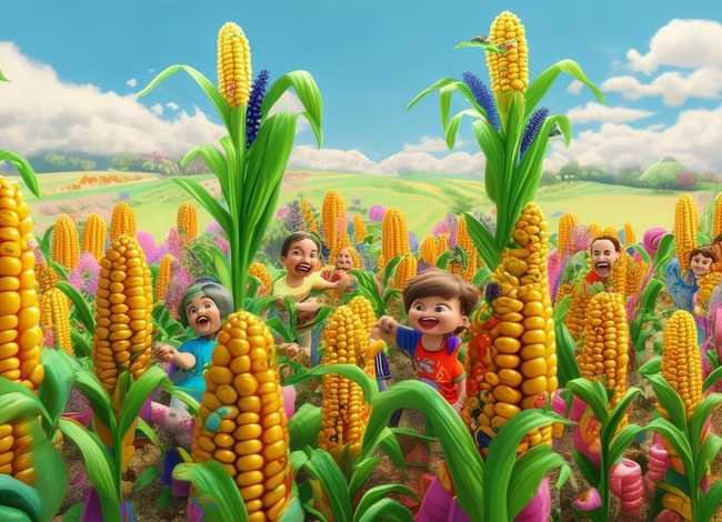 儿童动画玉米故事 - 关于玉米绘本幼儿故事