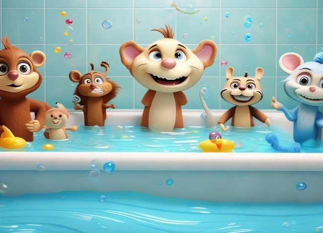 关于洗澡的趣味小故事，关于洗澡的趣味小故事简短