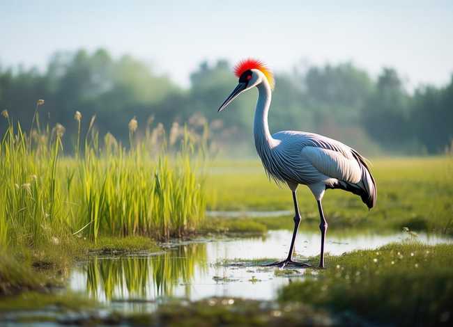 丹顶鹤绘本故事 - 丹顶鹤的绘本故事