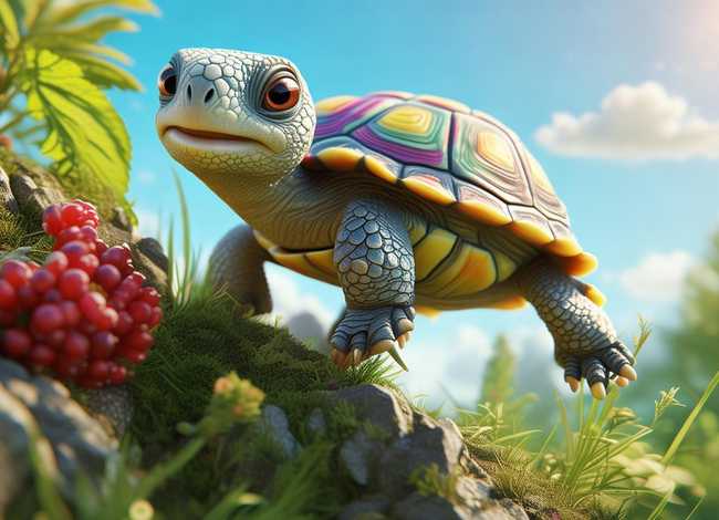 勇敢的小乌龟故事 - 勇敢的小乌龟故事表演完整版