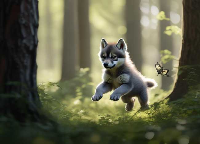 少儿故事大全 经典狼 - 狼的幼儿故事