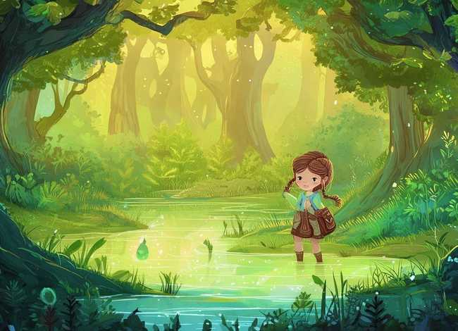 一个故事画画 一个故事的画画