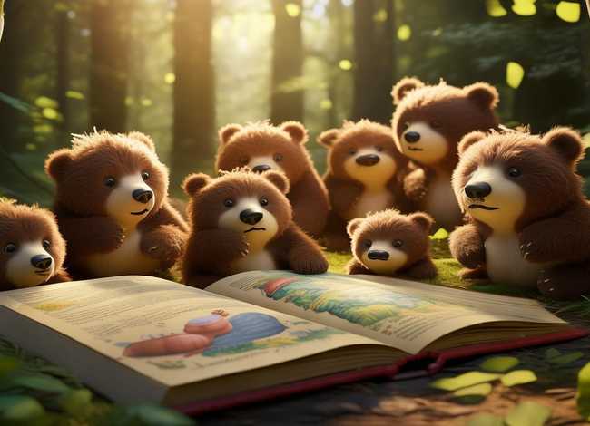 小熊故事完整版儿童（小熊故事文字版）