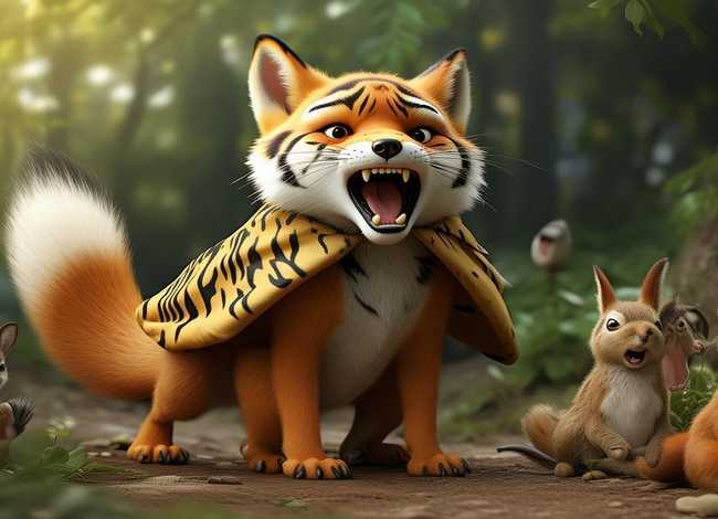 幼儿狐假虎威寓言故事；幼儿狐假虎威寓言故事视频