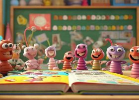 蚯蚓上小学绘本故事（绘本 蚯蚓上小学）