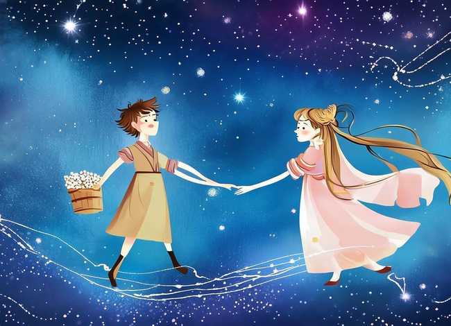 牛郎织女绘本故事、牛郎织女绘本故事书