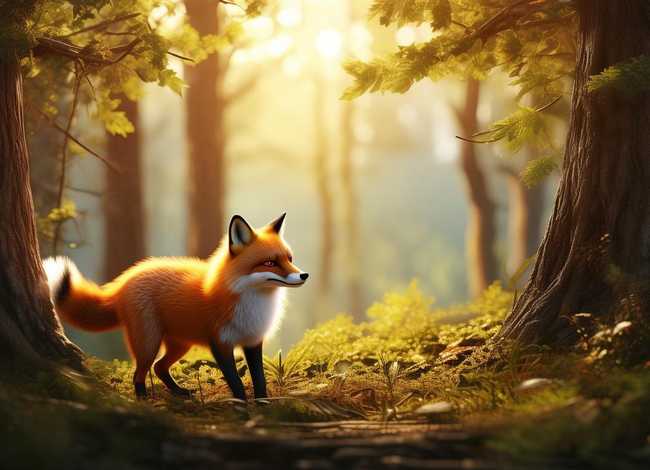 儿童故事大全中文版狼和狐狸；少儿故事狼和狐狸