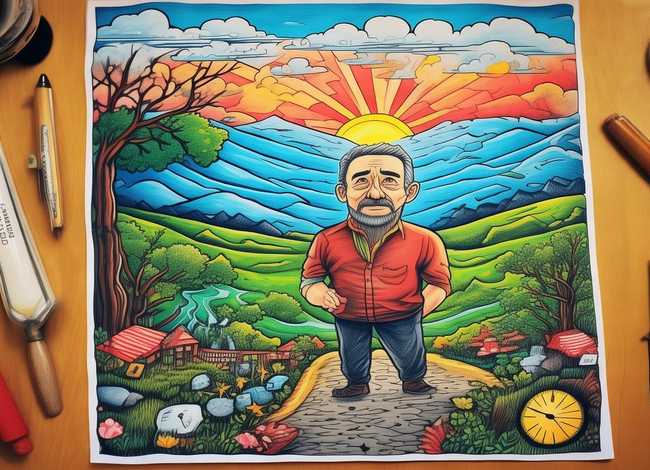 坚持故事的手抄报（坚持故事的手抄报怎么画）