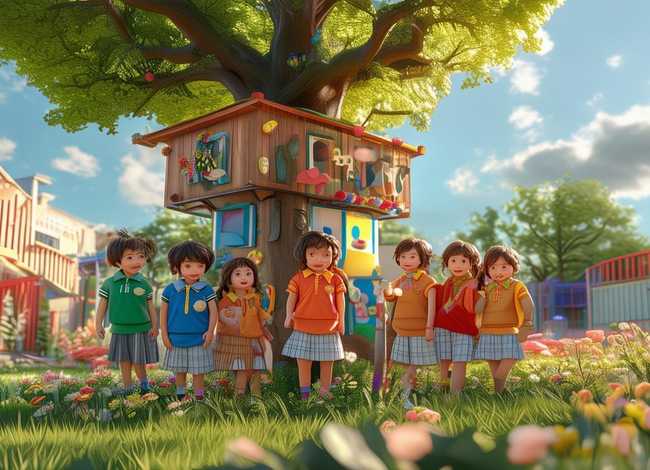 校园儿童故事 幼儿故事校园