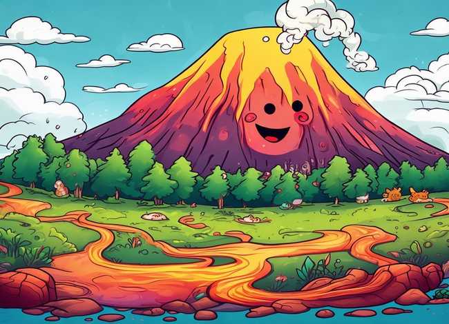 儿童故事火山的故事（火山的绘本故事）