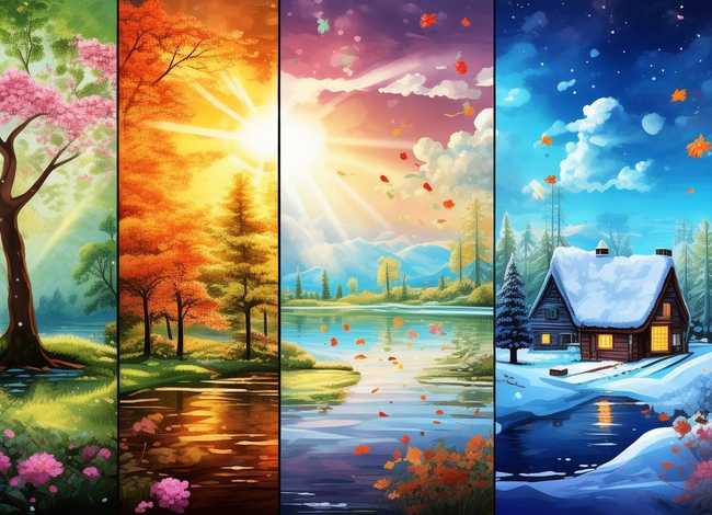 春夏秋冬的故事绘本(关于春夏秋冬的绘本故事) 春夏秋冬的故事绘本(关于春夏秋冬的绘本故事)