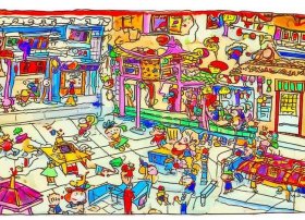 连环画绘本绘画、连环画绘本故事简笔画