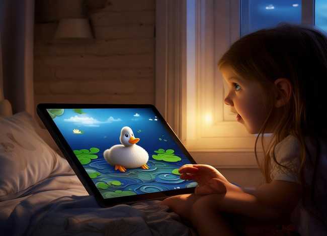 睡前故事丑小鸭视频，睡前小故事丑小鸭视频