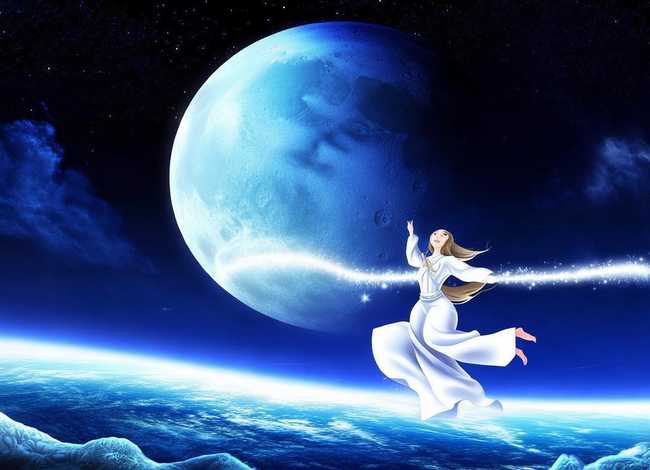 嫦娥奔月的故事视频儿童故事 - 嫦娥奔月的故事的视频播放