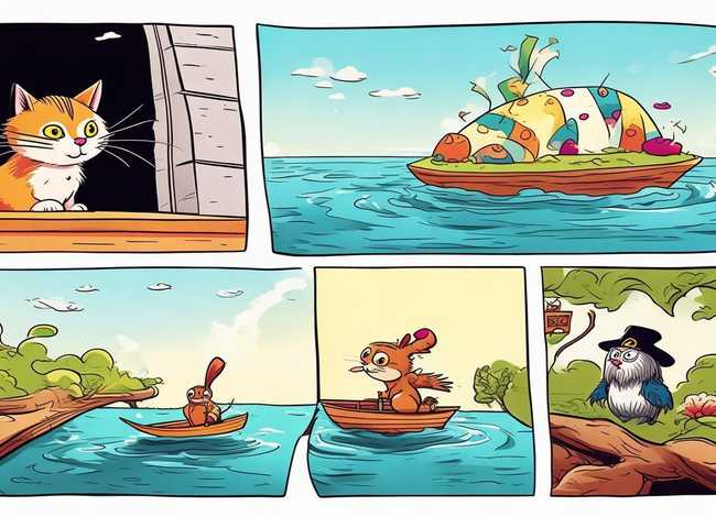 四格图画 故事、四格图画 故事大全