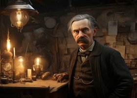 播放爱迪生的故事、播放关于爱迪生的故事