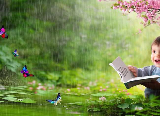 春雨故事绘本 - 关于春雨的绘本故事 春雨故事绘本 - 关于春雨的绘本故事
