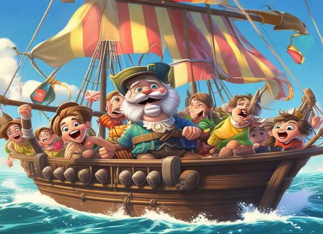 儿歌船长，儿歌船长歌词