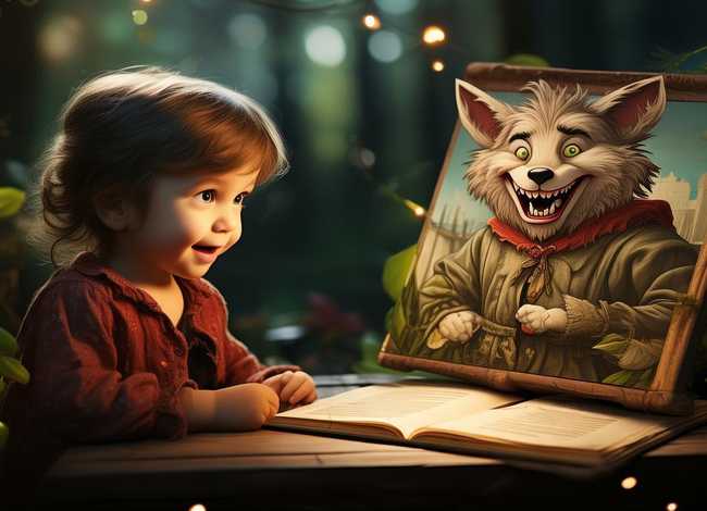 狼外婆儿童故事在线听 少儿故事狼外婆