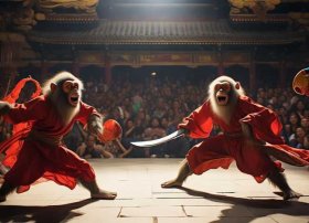 真假美猴王故事表演，真假美猴王故事表演主持词和串词