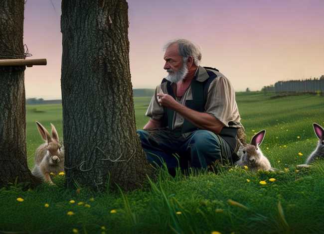 守株待兔的讲故事（守株待兔的讲故事稿）