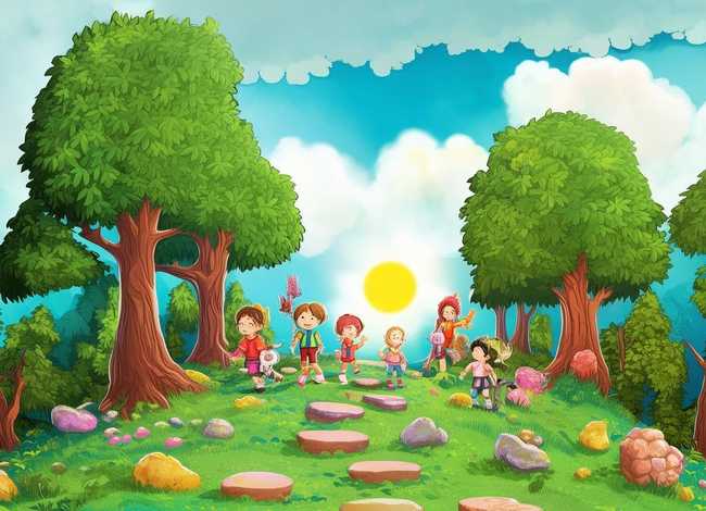 爬山故事儿童视频；爬山儿歌视频