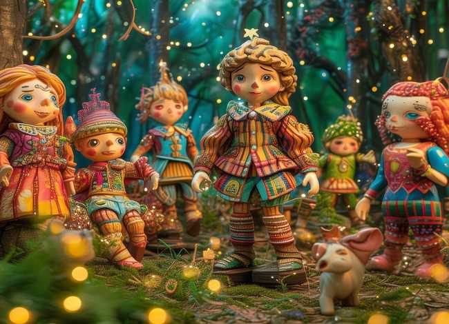 儿童木偶故事 - 幼儿木偶奇遇记故事