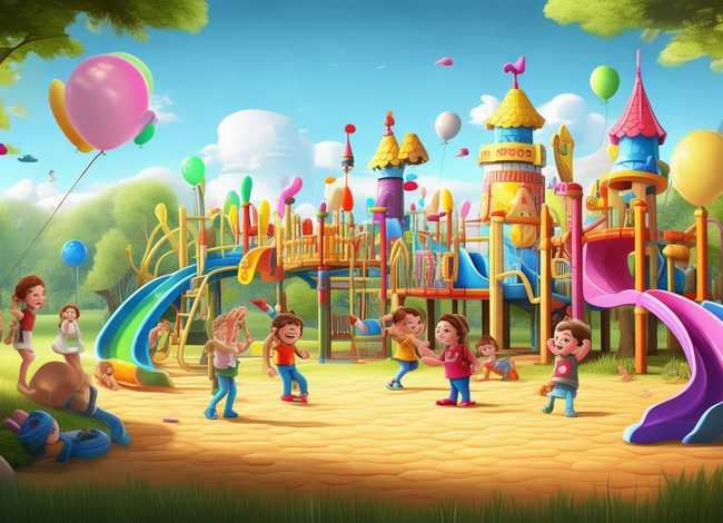 儿童乐园描述一段话 - 儿童乐园描述一段话简短