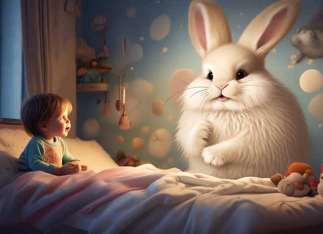 兔子的故事儿童睡前故事 - 兔子的睡前小故事