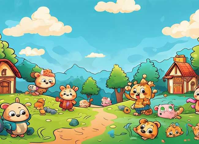 儿童故事可打印图片二年级，儿童故事绘本图片可打印