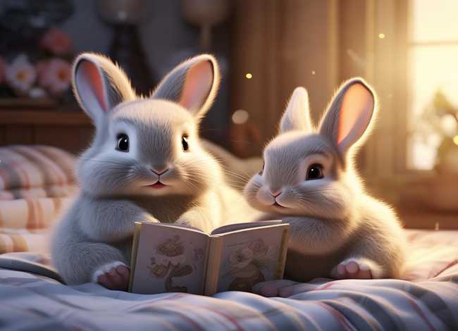 两只小兔子的儿童故事(两只小兔子的睡前故事) 两只小兔子的儿童故事(两只小兔子的睡前故事)