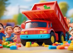 关于翻斗车的幼儿故事、关于翻斗车的幼儿故事简短