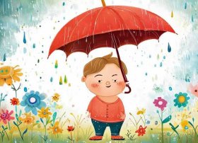 雨伞幼儿故事、雨伞幼儿故事图片