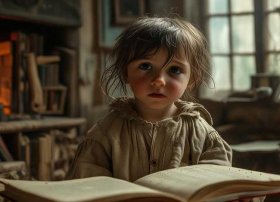 王刚讲故事里的孩子，王刚讲故事可怜的孩子