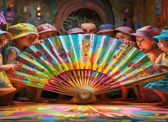 儿童动画扇子故事（关于扇子的故事幼儿园）