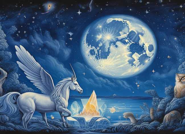 月亮里有什么传说故事 - 月亮里有什么传说故事呢