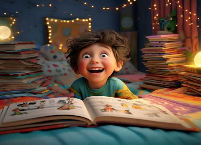 儿童睡前幽默故事大全10岁，9一10岁睡前搞笑故事