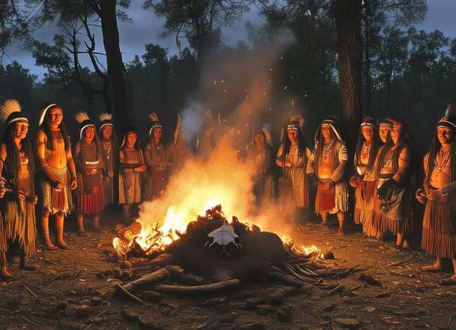 印第安人感恩节故事（感恩节 印第安人头皮）