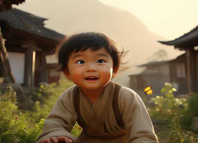 老子儿童故事；老子儿时的故事