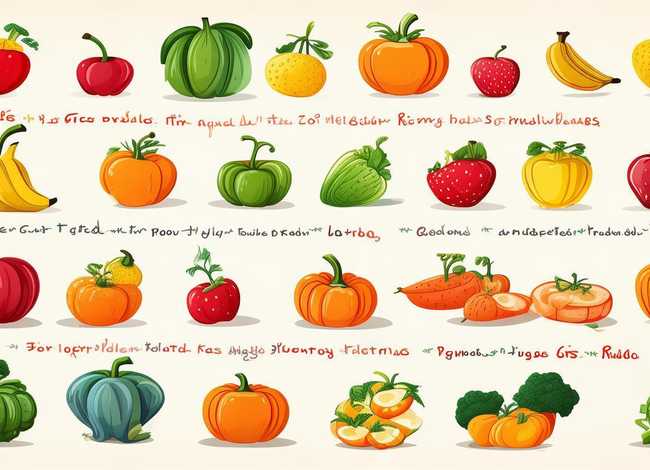 1一3岁儿童谜语水果蔬菜；儿童水果蔬菜谜语6一10岁及答案