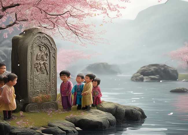 清明节传说儿童 清明节传说儿童图片