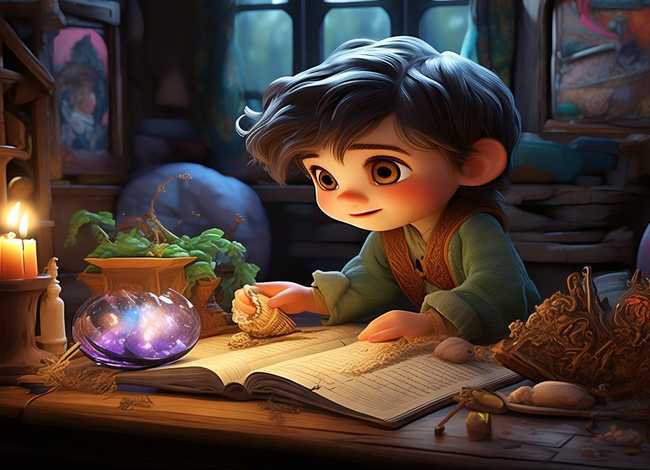 小不点的收藏品绘本故事 小不点的收藏品绘本故事图片