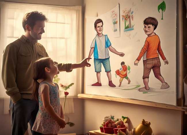 爸爸我长大了绘本故事；爸爸我长大了绘本故事内容