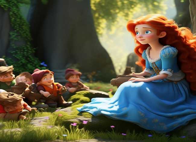 儿童绘本有声故事白雪公主；幼儿绘本白雪公主的故事