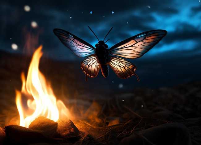 飞蛾扑火简短小故事 飞蛾扑火简短小故事50字
