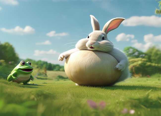 小青蛙的故事（小白兔偷西瓜的故事）