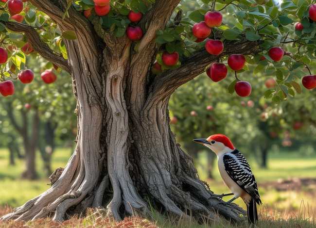 苹果树的故事告诉了我们什么道理，苹果树的故事告诉了我们什么道理啄木鸟