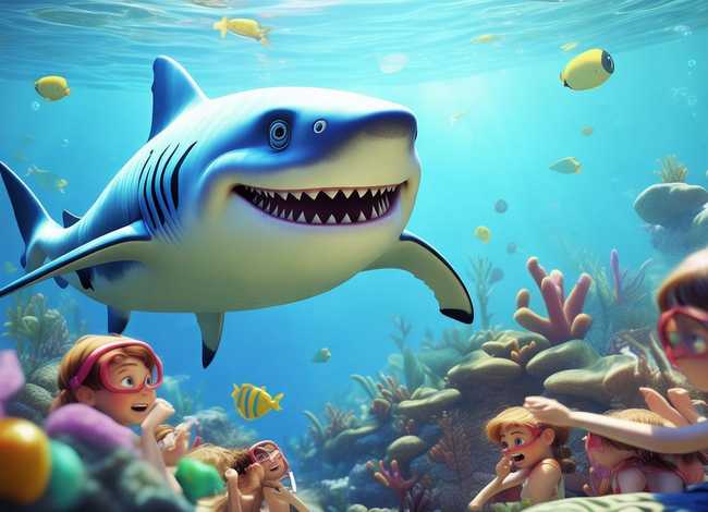 儿童大鲨鱼的故事（幼儿大鲨鱼的故事）